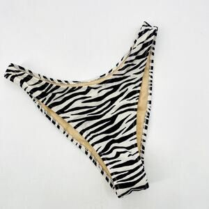 Blue hour Zebra Bikini bottoms